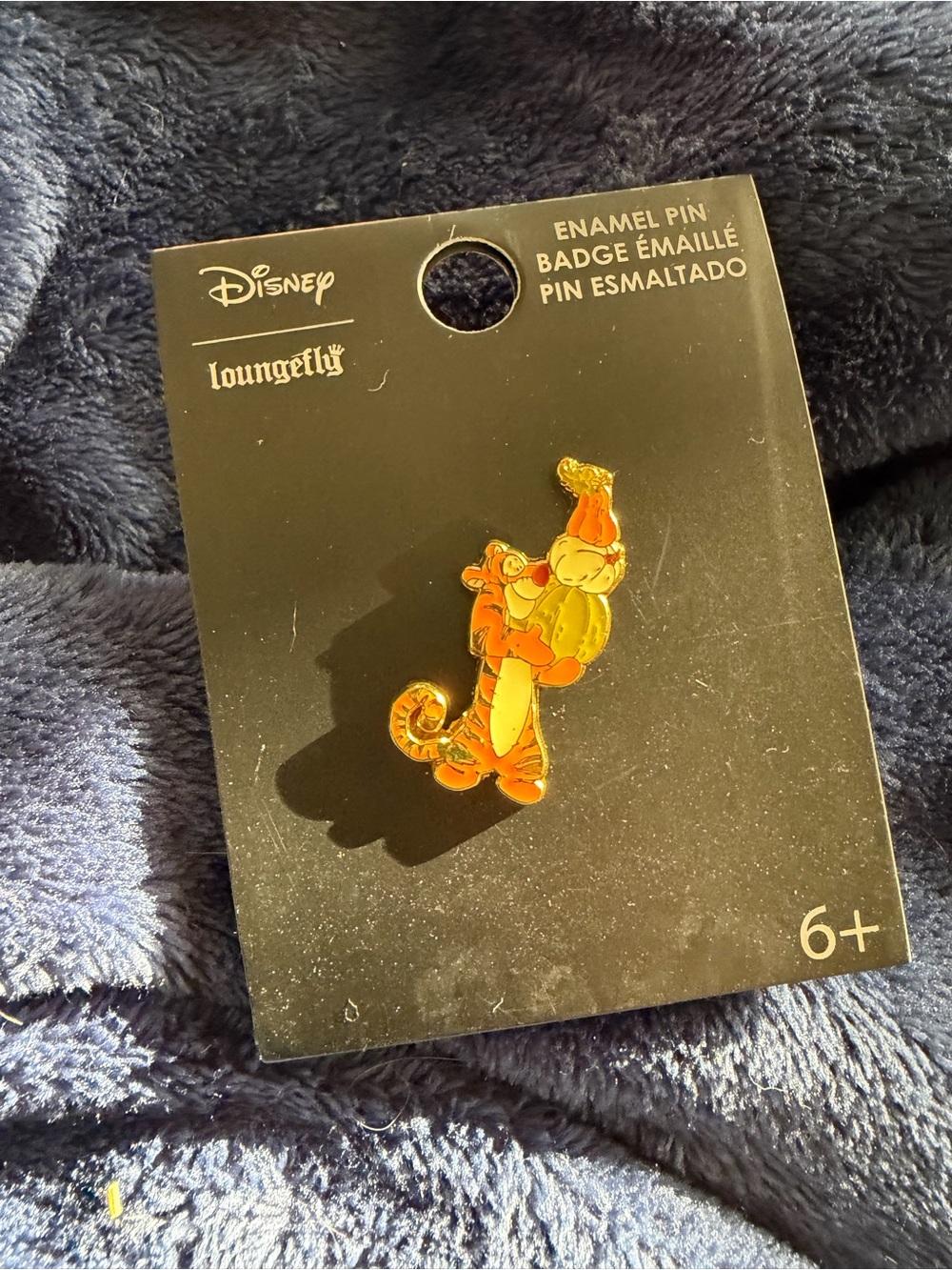 Disney x Loungefly Tigger Fall Enamel Pin - Read